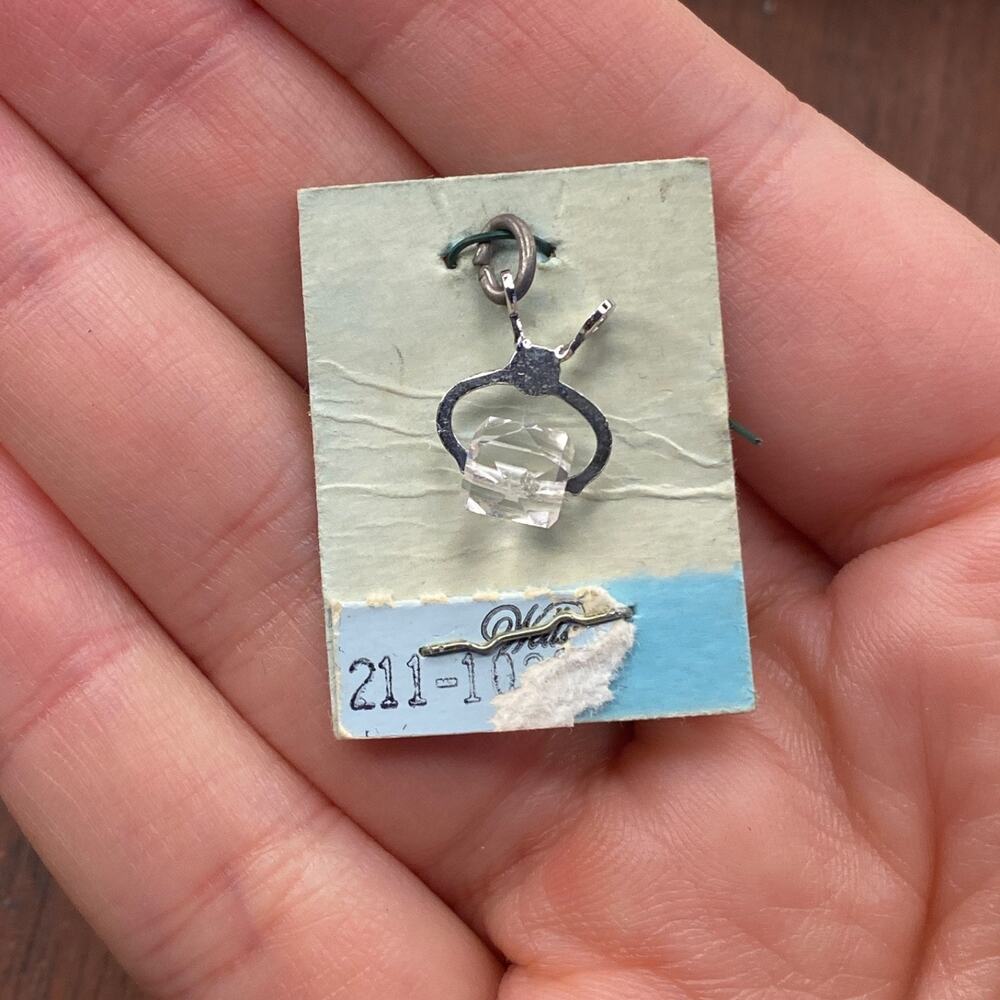 Vintage Wells 925 Sterling Silver Ice Tongs Pendant Bracelet Charm